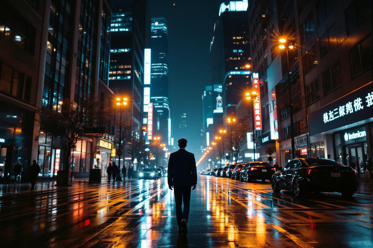 魅影视频-都市夜行-现代都市海报